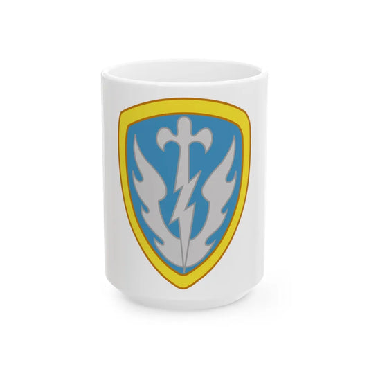 504th Military Intelligence Brigade (U.S. Army) White Coffee Mug-15oz-Go Mug Yourself