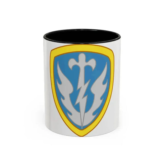 504th Military Intelligence Brigade (U.S. Army) Accent Coffee Mug 11oz Black - Go Mug Yourself