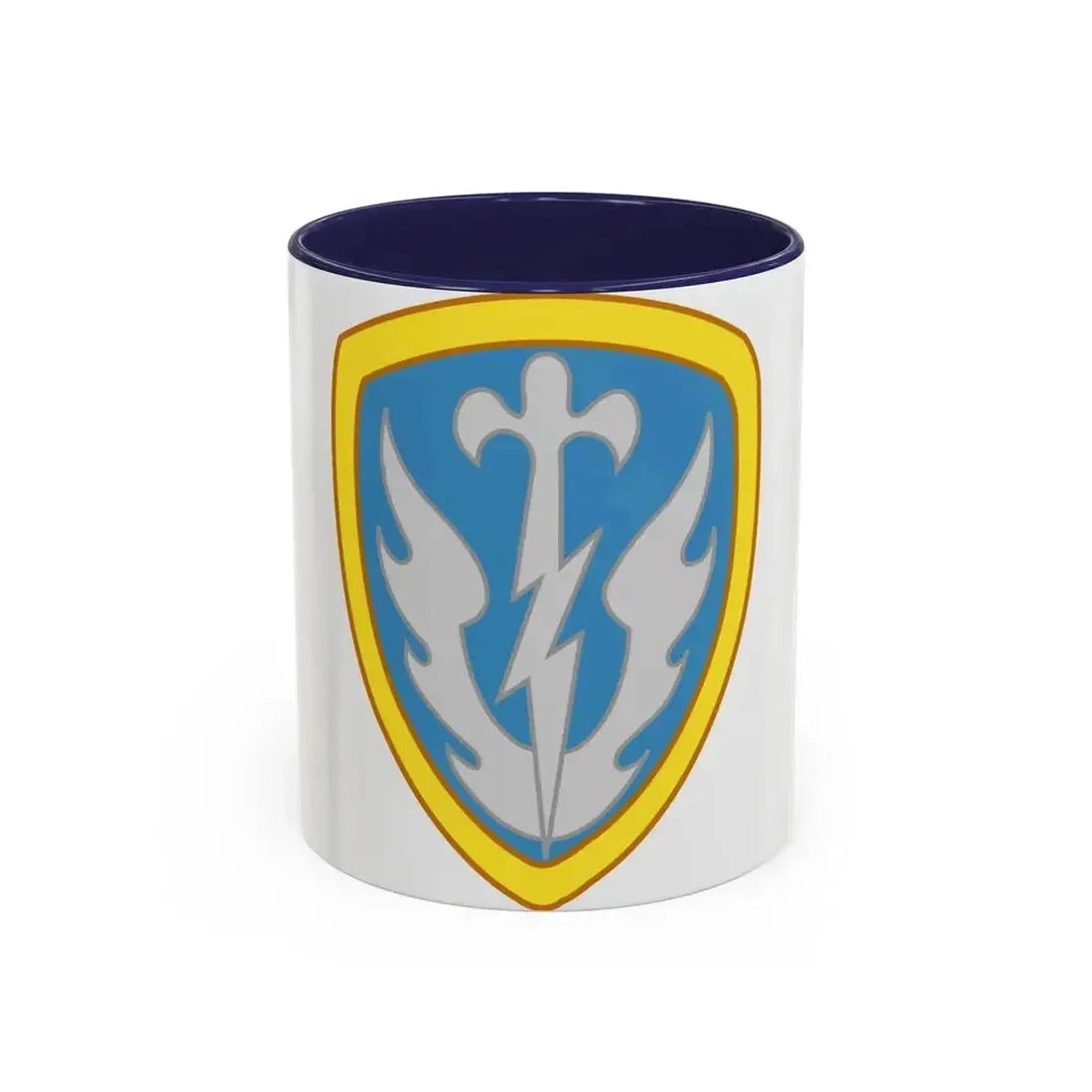 504th Military Intelligence Brigade (U.S. Army) Accent Coffee Mug 11oz Navy - Go Mug Yourself