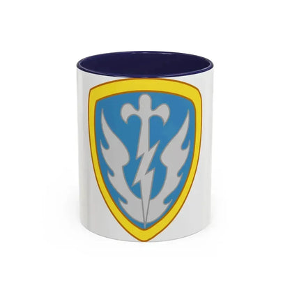 504th Military Intelligence Brigade (U.S. Army) Accent Coffee Mug 11oz Navy - Go Mug Yourself