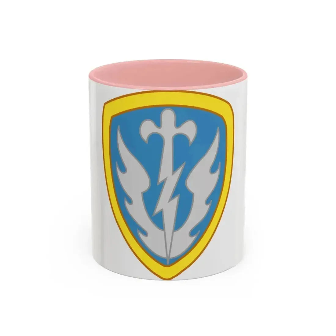 504th Military Intelligence Brigade (U.S. Army) Accent Coffee Mug 11oz Pink - Go Mug Yourself