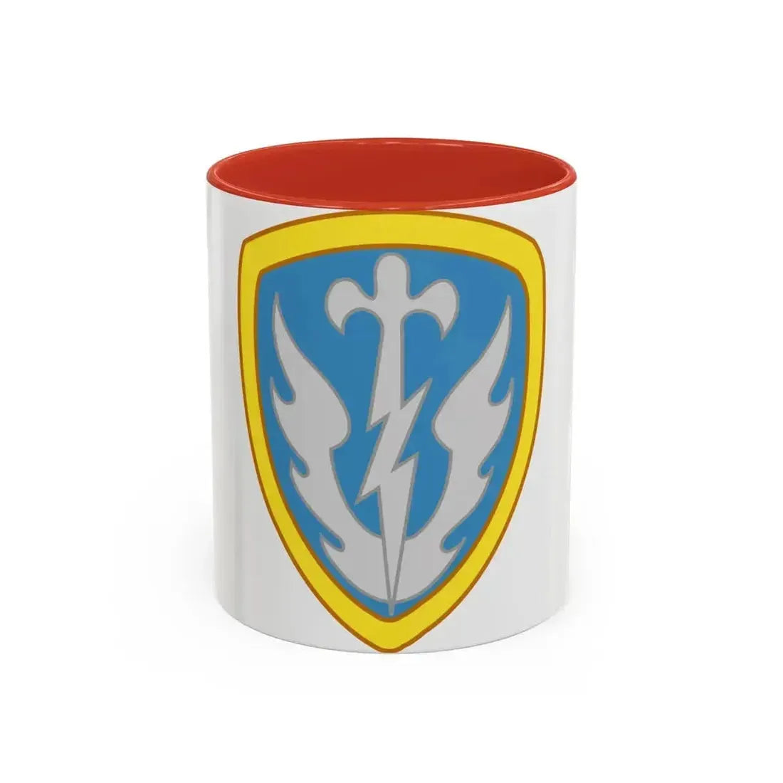 504th Military Intelligence Brigade (U.S. Army) Accent Coffee Mug 11oz Red - Go Mug Yourself