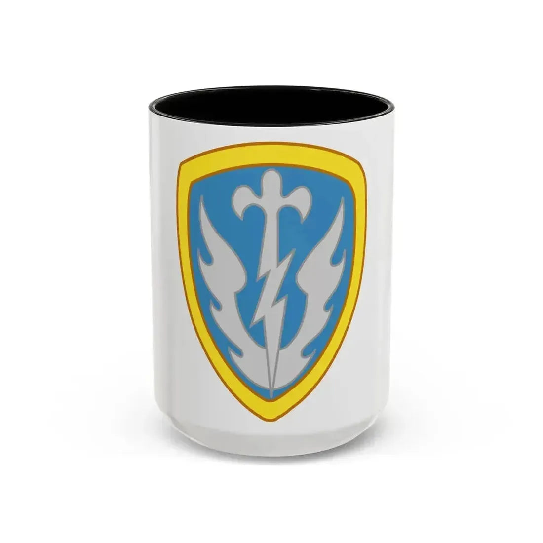 504th Military Intelligence Brigade (U.S. Army) Accent Coffee Mug 15oz Black - Go Mug Yourself