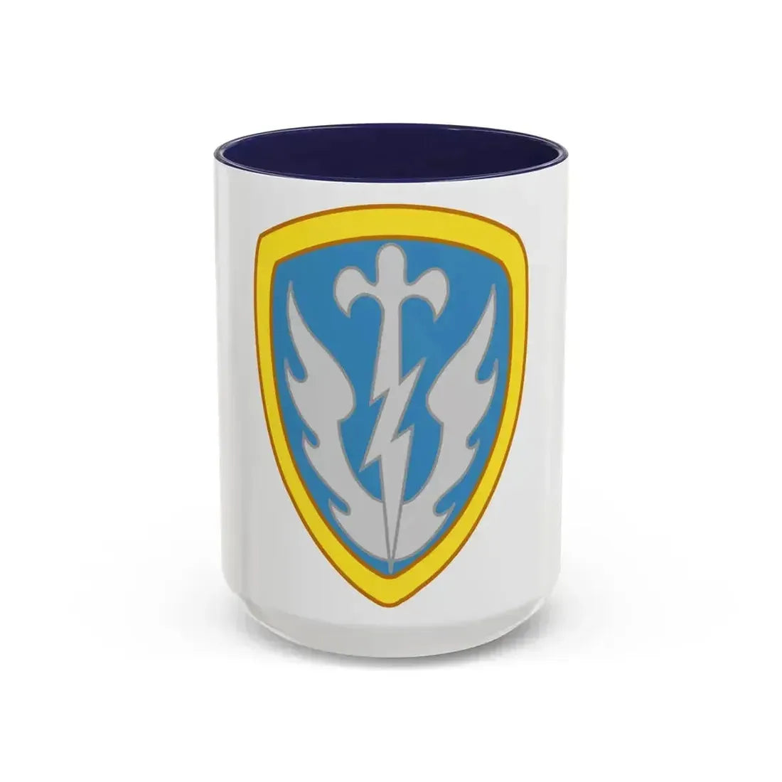 504th Military Intelligence Brigade (U.S. Army) Accent Coffee Mug 15oz Navy - Go Mug Yourself