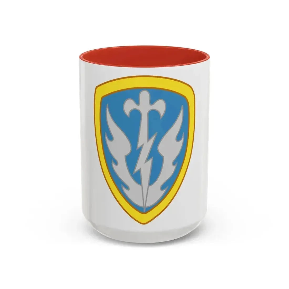 504th Military Intelligence Brigade (U.S. Army) Accent Coffee Mug 15oz Red - Go Mug Yourself