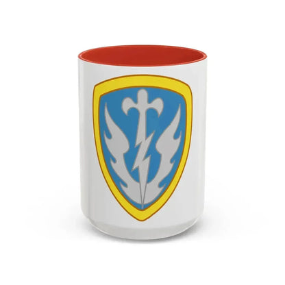 504th Military Intelligence Brigade (U.S. Army) Accent Coffee Mug 15oz Red - Go Mug Yourself