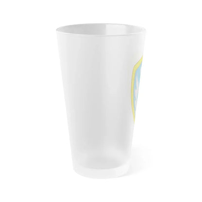 504th Military Intelligence Brigade (U.S. Army) Frosted Pint Glass 16oz - Go Mug Yourself