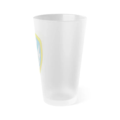 504th Military Intelligence Brigade (U.S. Army) Frosted Pint Glass 16oz - Go Mug Yourself