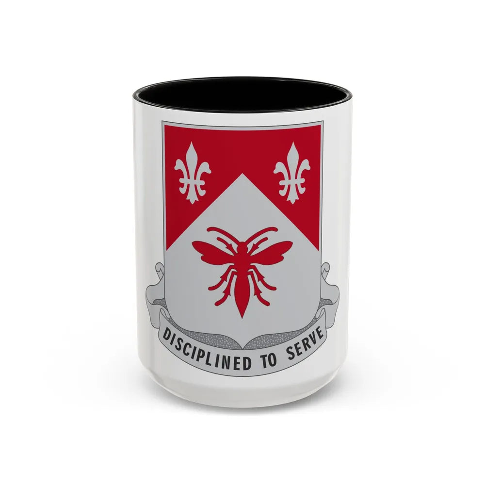 505 Engineer Battalion (U.S. Army) Accent Coffee Mug-15oz-Black-Go Mug Yourself