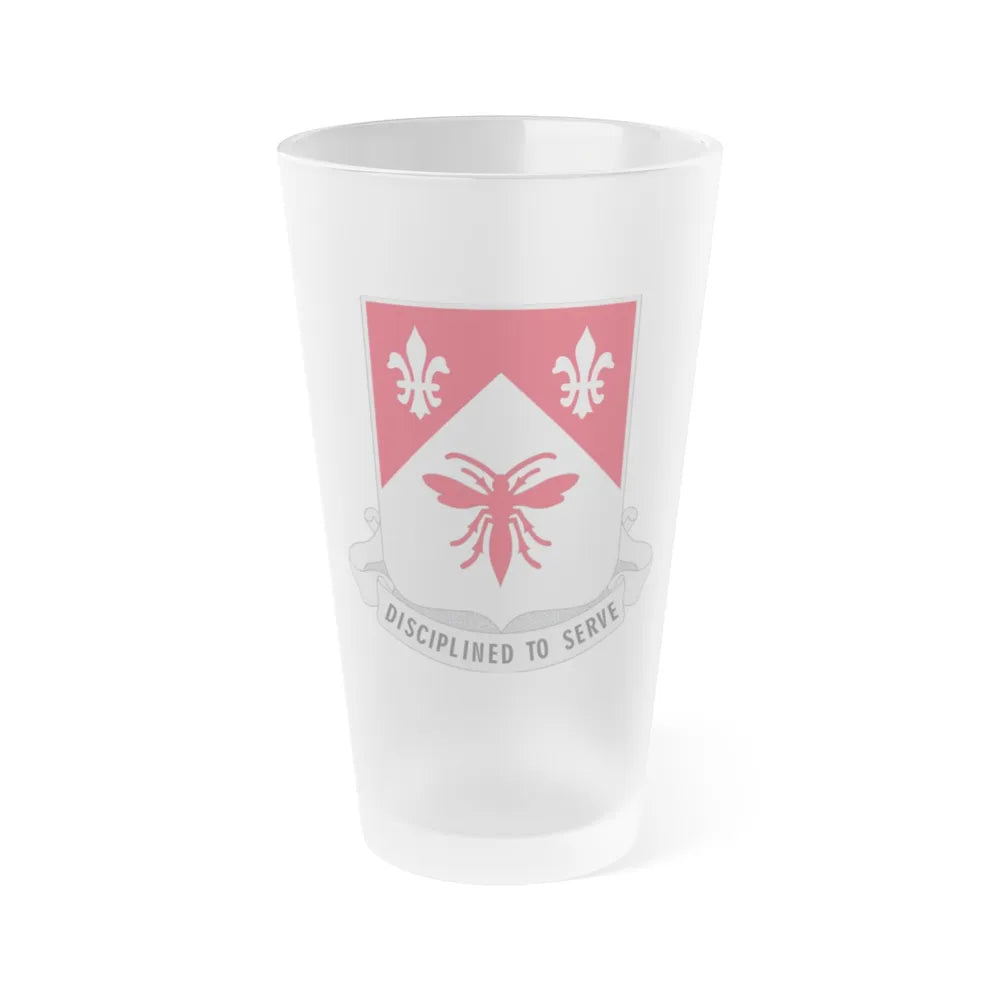 505 Engineer Battalion (U.S. Army) Frosted Pint Glass 16oz-Go Mug Yourself