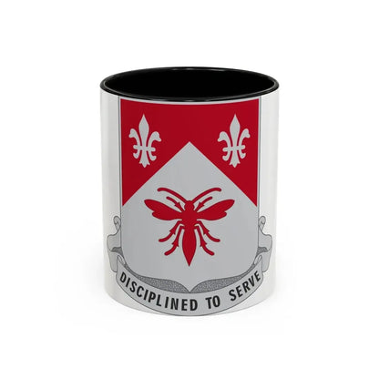 505 Engineer Battalion (U.S. Army) Accent Coffee Mug 11oz Black - Go Mug Yourself