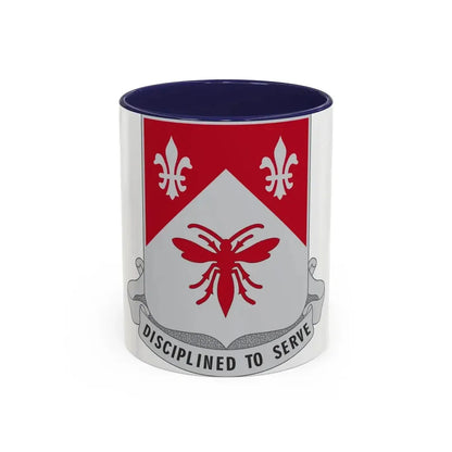 505 Engineer Battalion (U.S. Army) Accent Coffee Mug 11oz Navy - Go Mug Yourself