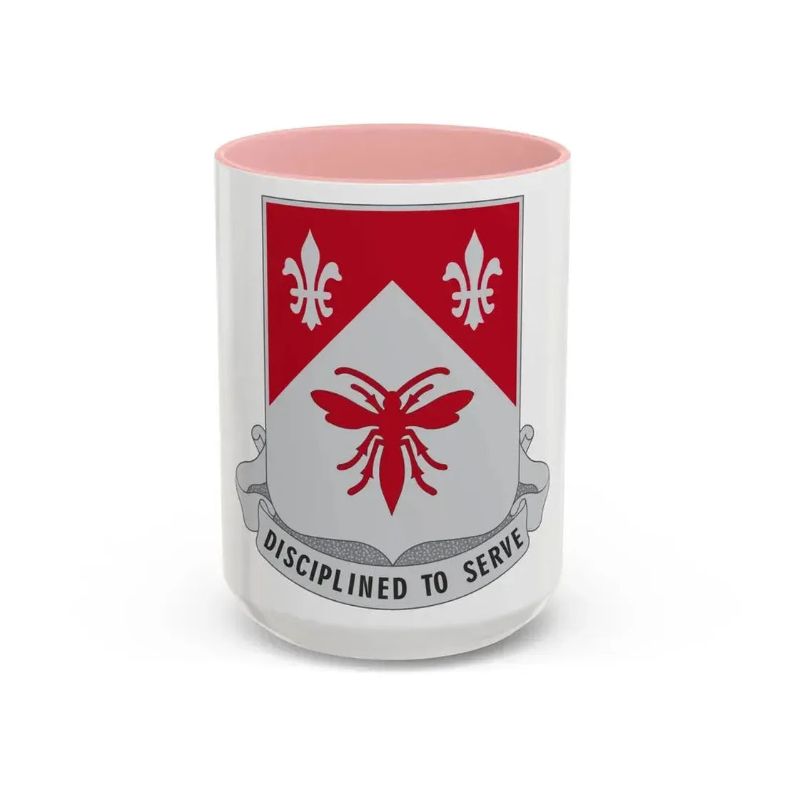 505 Engineer Battalion (U.S. Army) Accent Coffee Mug 15oz Pink - Go Mug Yourself