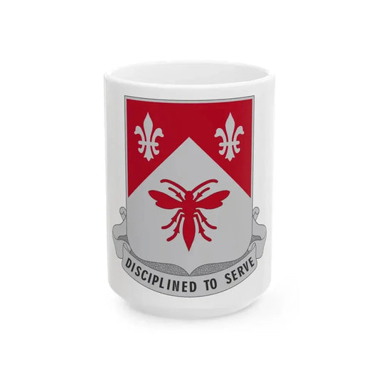 505 Engineer Battalion (U.S. Army) White Coffee Mug 15oz - Go Mug Yourself