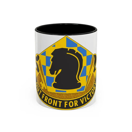505 Military Intelligence Brigade 2 (U.S. Army) Accent Coffee Mug 11oz Black - Go Mug Yourself