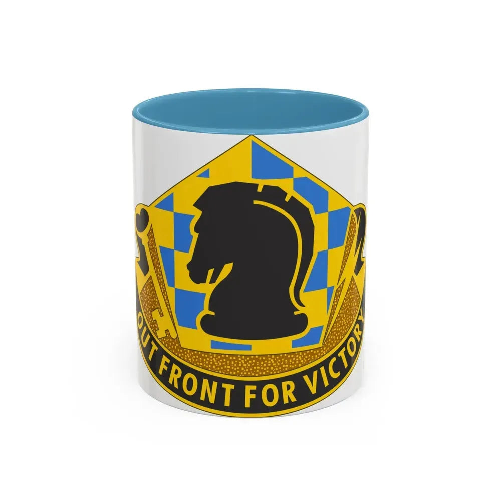 505 Military Intelligence Brigade 2 (U.S. Army) Accent Coffee Mug 11oz Light Blue - Go Mug Yourself