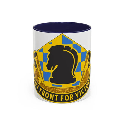 505 Military Intelligence Brigade 2 (U.S. Army) Accent Coffee Mug 11oz Navy - Go Mug Yourself