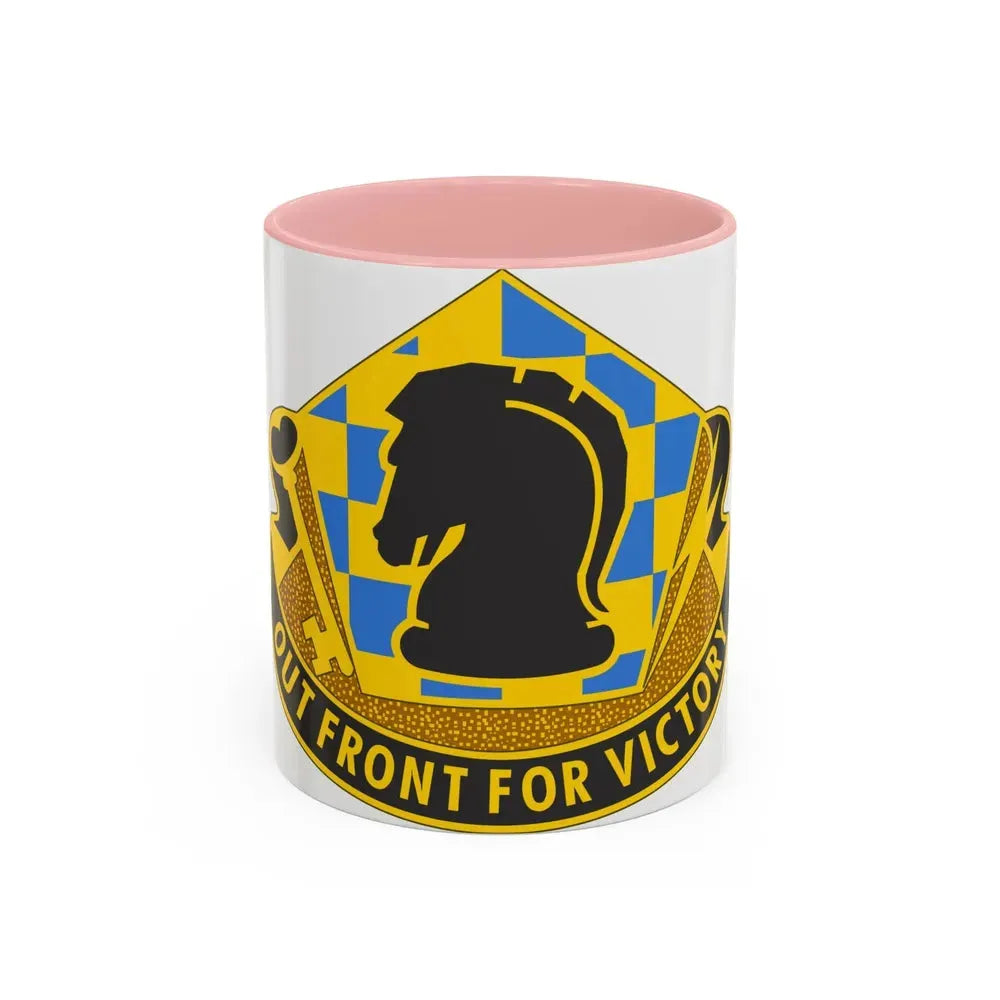 505 Military Intelligence Brigade 2 (U.S. Army) Accent Coffee Mug 11oz Pink - Go Mug Yourself