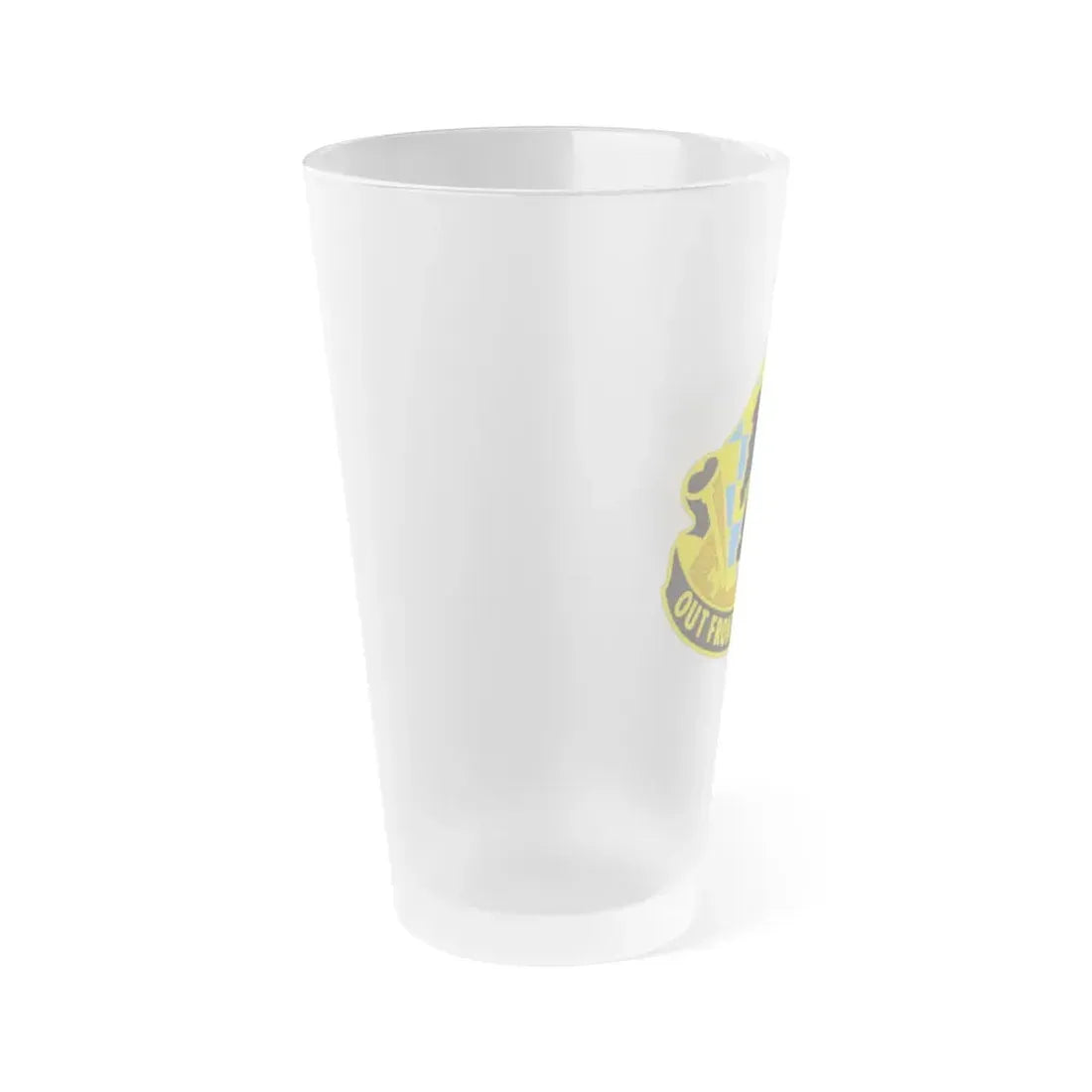505 Military Intelligence Brigade 2 (U.S. Army) Frosted Pint Glass 16oz - Go Mug Yourself