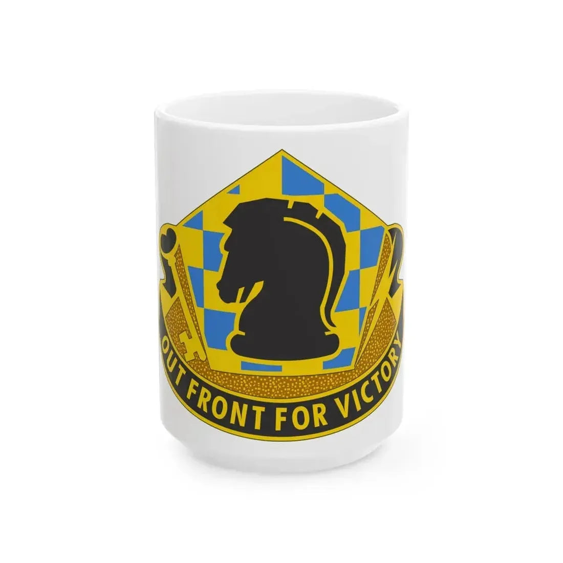 505 Military Intelligence Brigade 2 (U.S. Army) White Coffee Mug 15oz - Go Mug Yourself