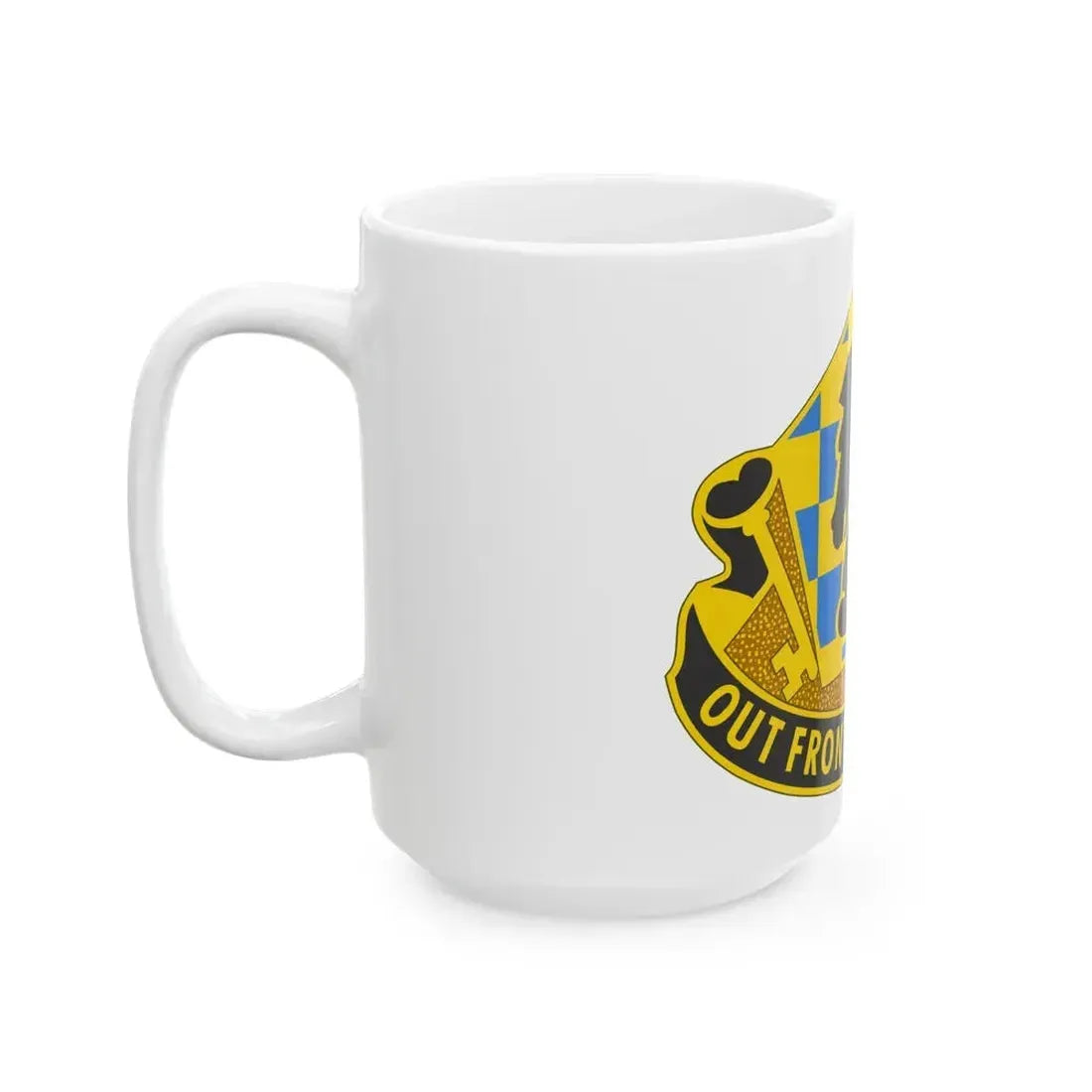 505 Military Intelligence Brigade 2 (U.S. Army) White Coffee Mug - Go Mug Yourself