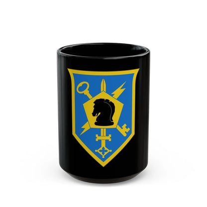 505 Military Intelligence Brigade (U.S. Army) Black Coffee Mug-15oz-Go Mug Yourself