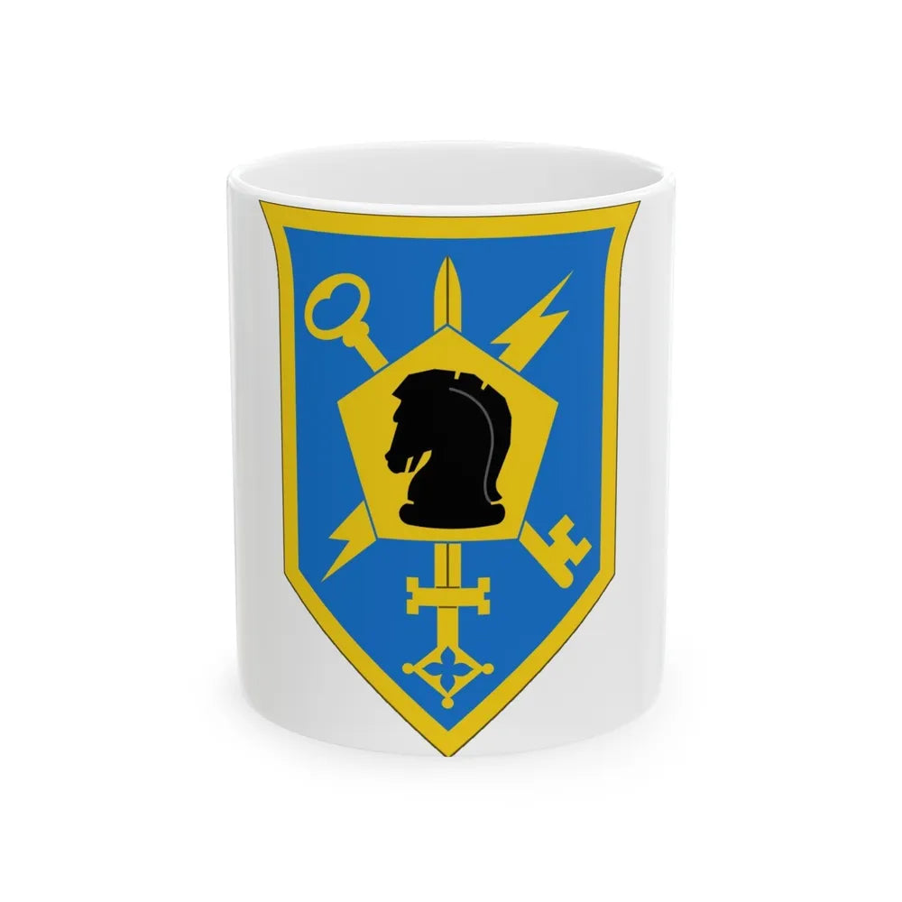 505 Military Intelligence Brigade (U.S. Army) White Coffee Mug-11oz-Go Mug Yourself