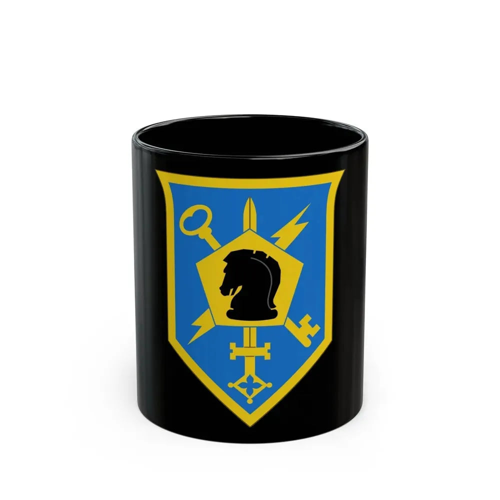 505 Military Intelligence Brigade (U.S. Army) Black Coffee Mug 11oz - Go Mug Yourself