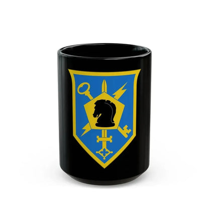 505 Military Intelligence Brigade (U.S. Army) Black Coffee Mug 15oz - Go Mug Yourself