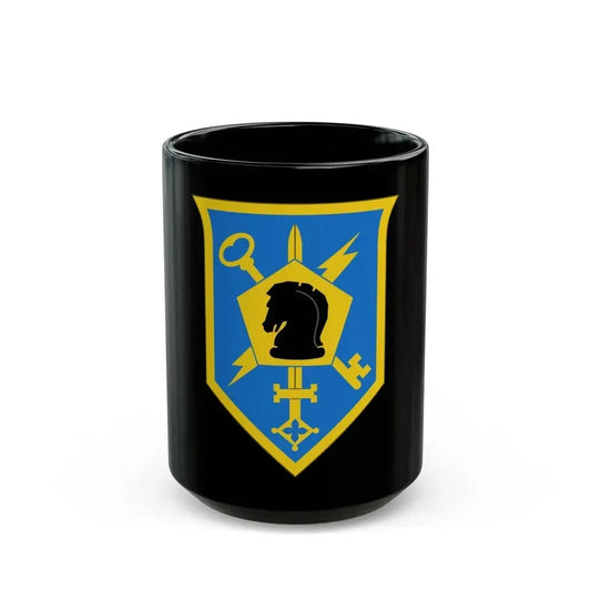 505 Military Intelligence Brigade (U.S. Army) Black Coffee Mug 15oz - Go Mug Yourself
