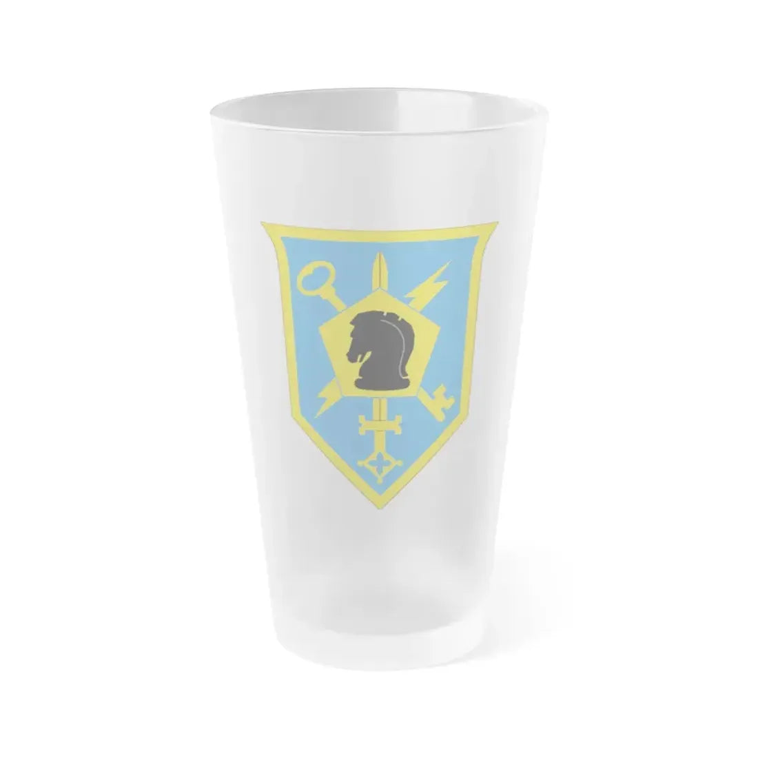 505 Military Intelligence Brigade (U.S. Army) Frosted Pint Glass 16oz Default Title - Go Mug Yourself