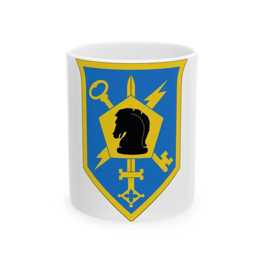 505 Military Intelligence Brigade (U.S. Army) White Coffee Mug 11oz - Go Mug Yourself