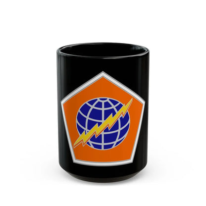 505 Signal Brigade 2 (U.S. Army) Black Coffee Mug-15oz-Go Mug Yourself