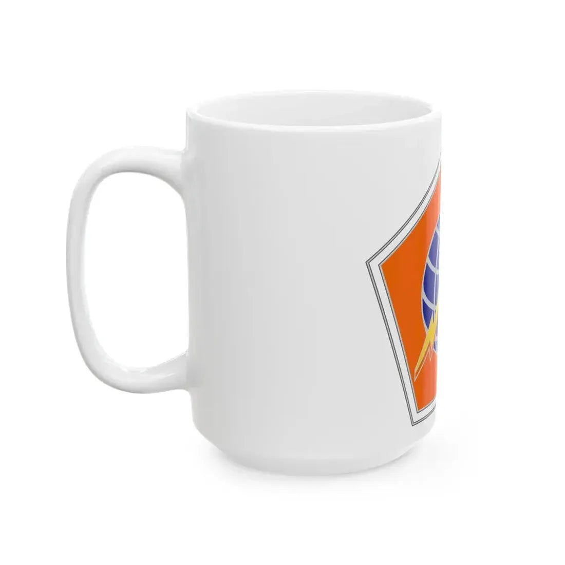 505 Signal Brigade 2 (U.S. Army) White Coffee Mug - Go Mug Yourself