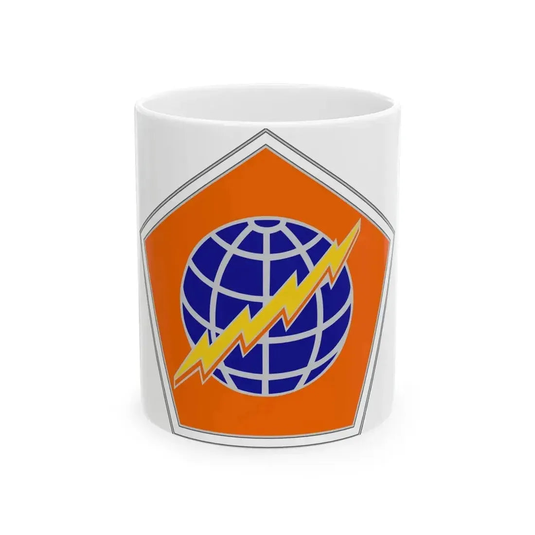 505 Signal Brigade 2 (U.S. Army) White Coffee Mug - Go Mug Yourself
