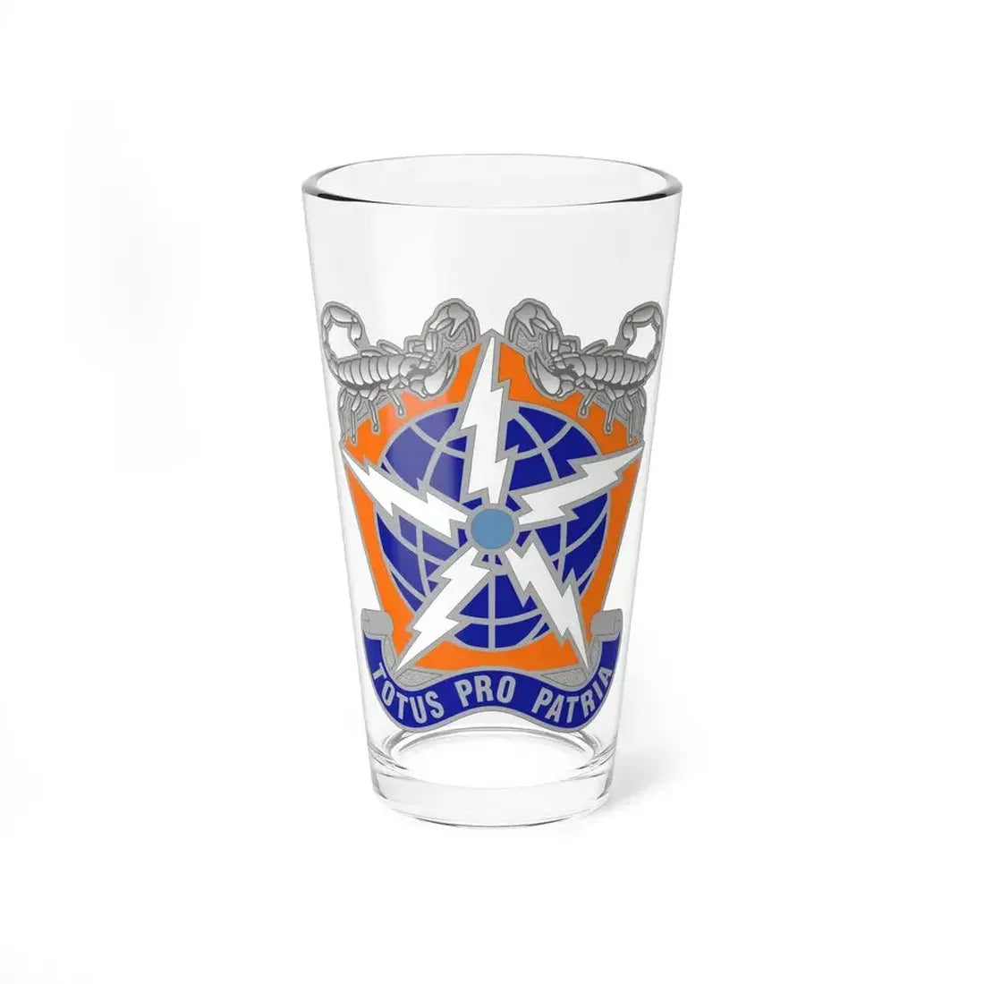 505 Signal Brigade 3 (U.S. Army) Pint Glass 16oz - Go Mug Yourself