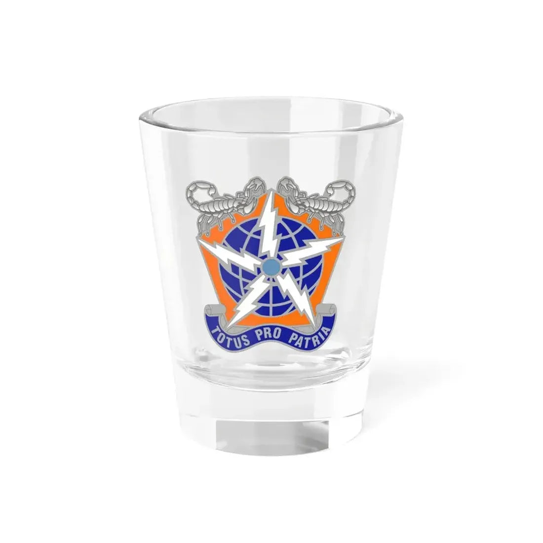 505 Signal Brigade 3 (U.S. Army) Shot Glass 1.5oz 1.5oz - Go Mug Yourself