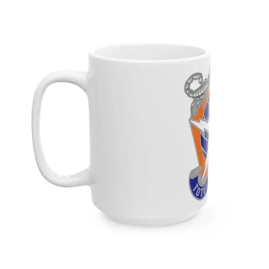 505 Signal Brigade 3 (U.S. Army) White Coffee Mug - Go Mug Yourself