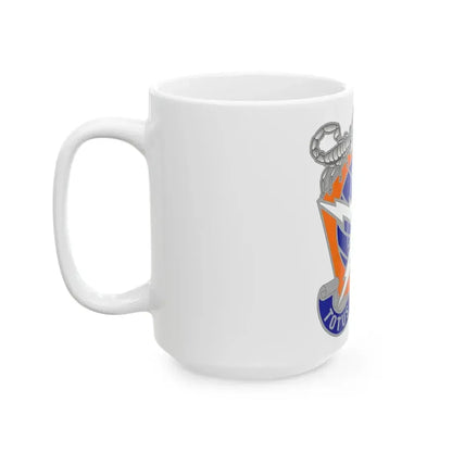 505 Signal Brigade 3 (U.S. Army) White Coffee Mug - Go Mug Yourself