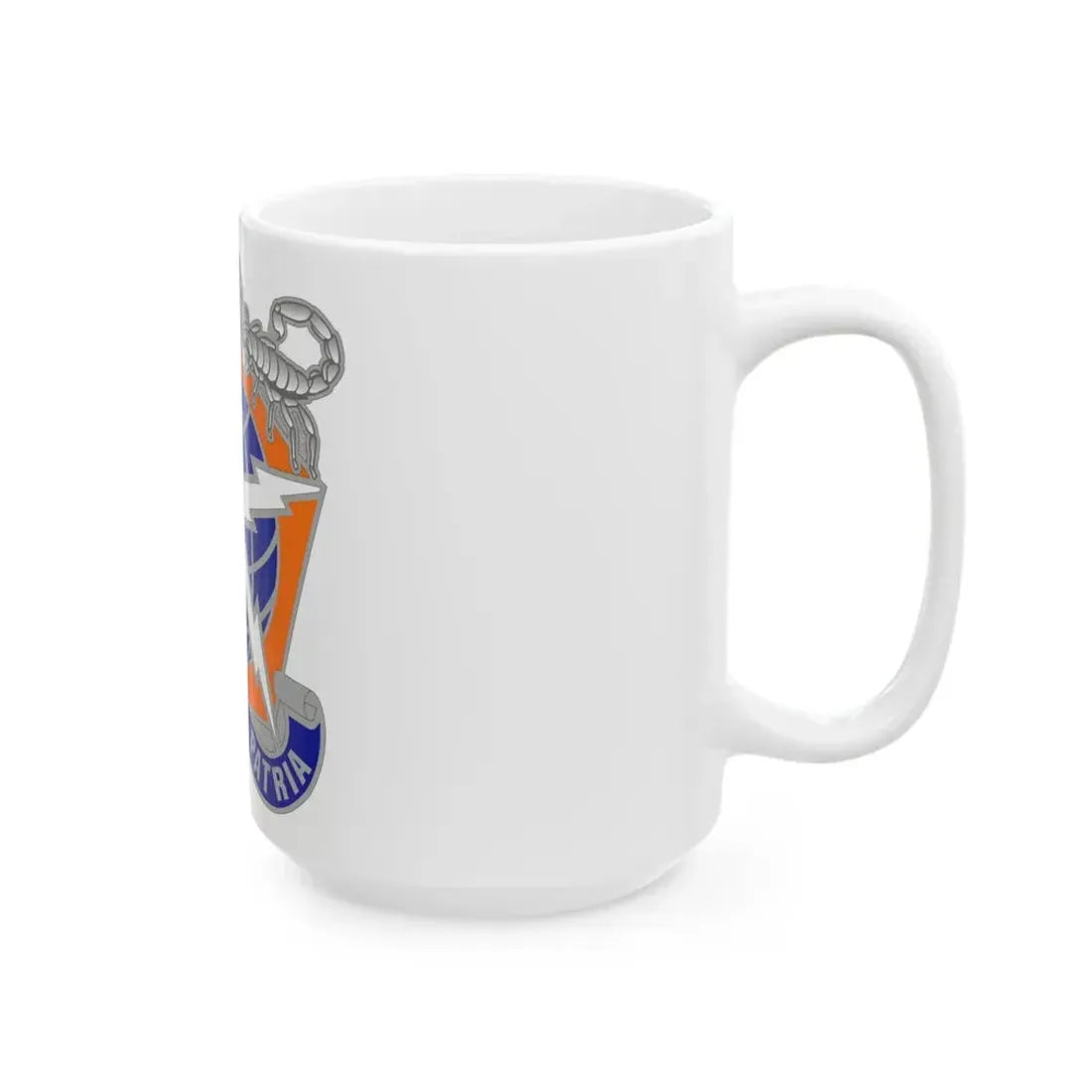 505 Signal Brigade 3 (U.S. Army) White Coffee Mug - Go Mug Yourself