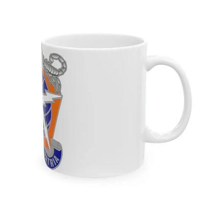 505 Signal Brigade 3 (U.S. Army) White Coffee Mug - Go Mug Yourself