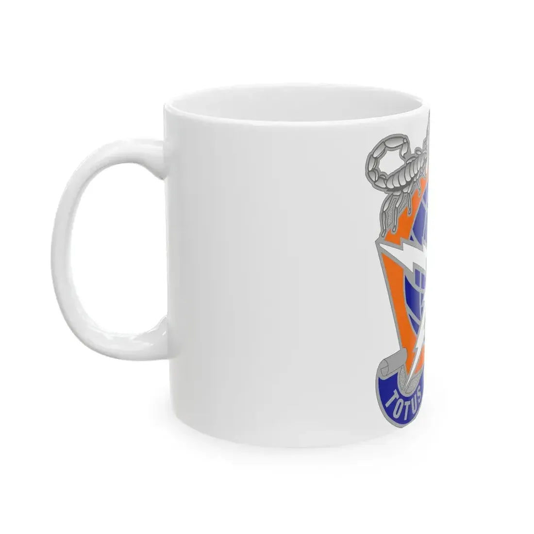 505 Signal Brigade 3 (U.S. Army) White Coffee Mug - Go Mug Yourself