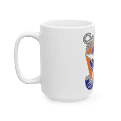 505 Signal Brigade 3 (U.S. Army) White Coffee Mug - Go Mug Yourself