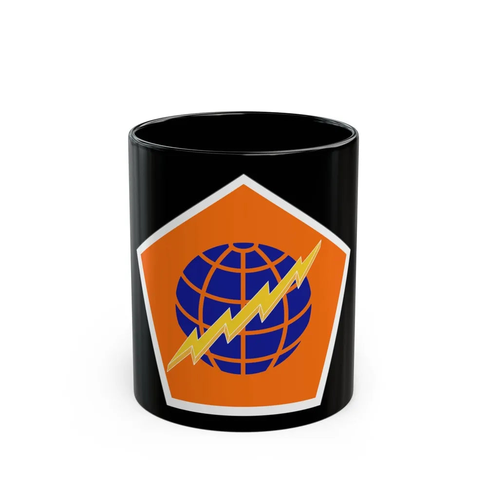 505 Signal Brigade (U.S. Army) Black Coffee Mug-11oz-Go Mug Yourself