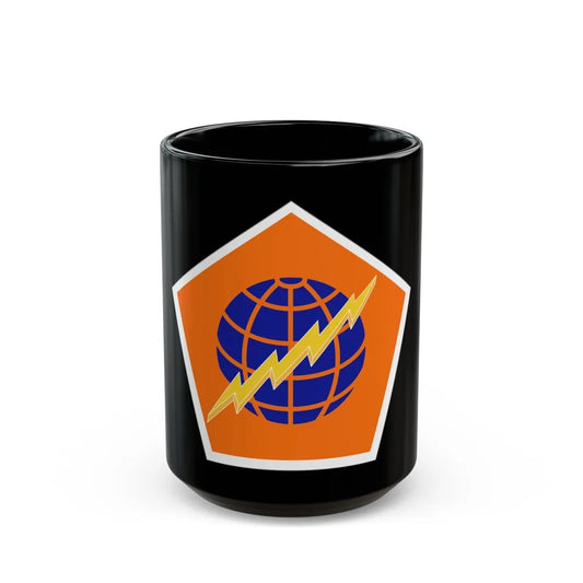 505 Signal Brigade (U.S. Army) Black Coffee Mug-15oz-Go Mug Yourself