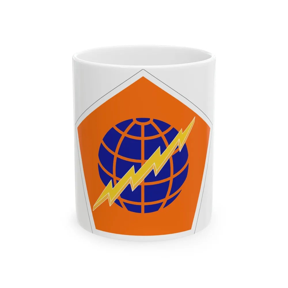 505 Signal Brigade (U.S. Army) White Coffee Mug-11oz-Go Mug Yourself