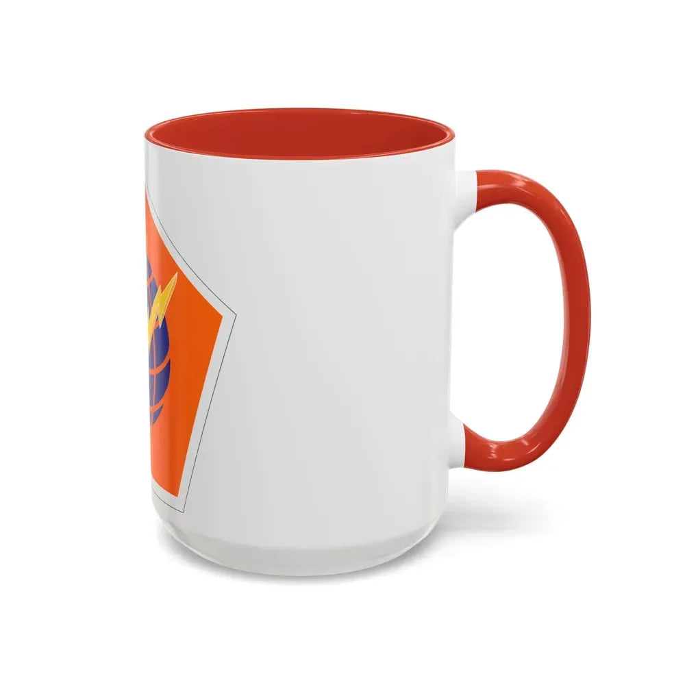 505 Signal Brigade (U.S. Army) Accent Coffee Mug - Go Mug Yourself