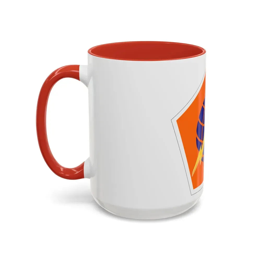 505 Signal Brigade (U.S. Army) Accent Coffee Mug - Go Mug Yourself