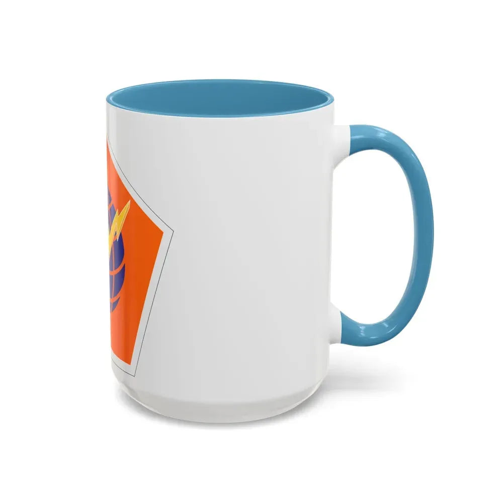 505 Signal Brigade (U.S. Army) Accent Coffee Mug - Go Mug Yourself