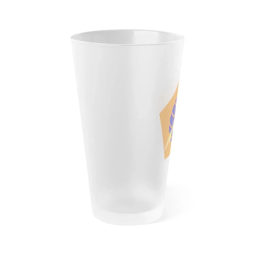 505 Signal Brigade (U.S. Army) Frosted Pint Glass 16oz - Go Mug Yourself